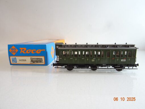 Roco H0  44206A Abteilwagen 2.Kl.der DB in OVP BH366