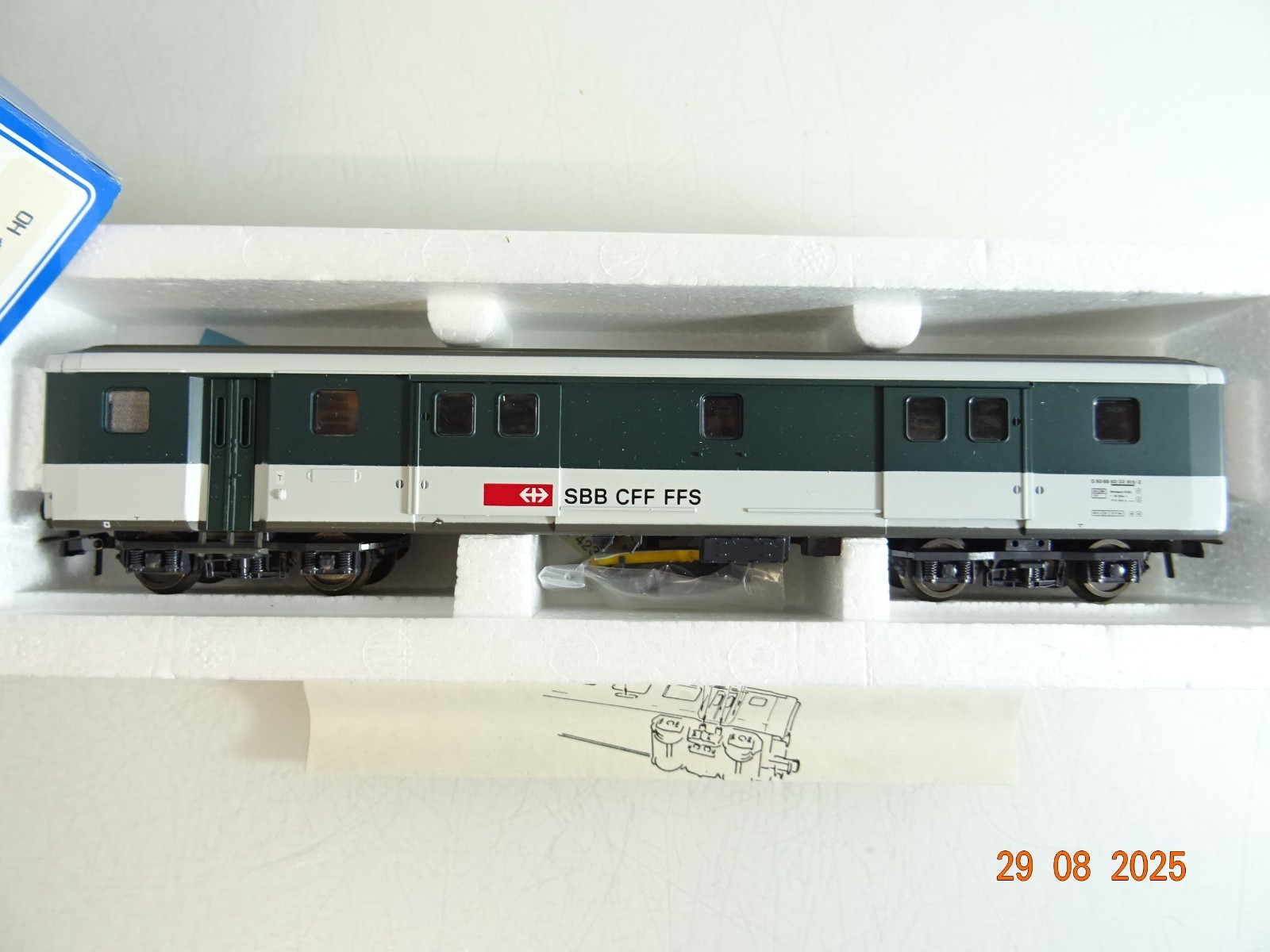 Roco H0 44334 Gepäckwagen der SBB in OVP PR9979 – Bild 3