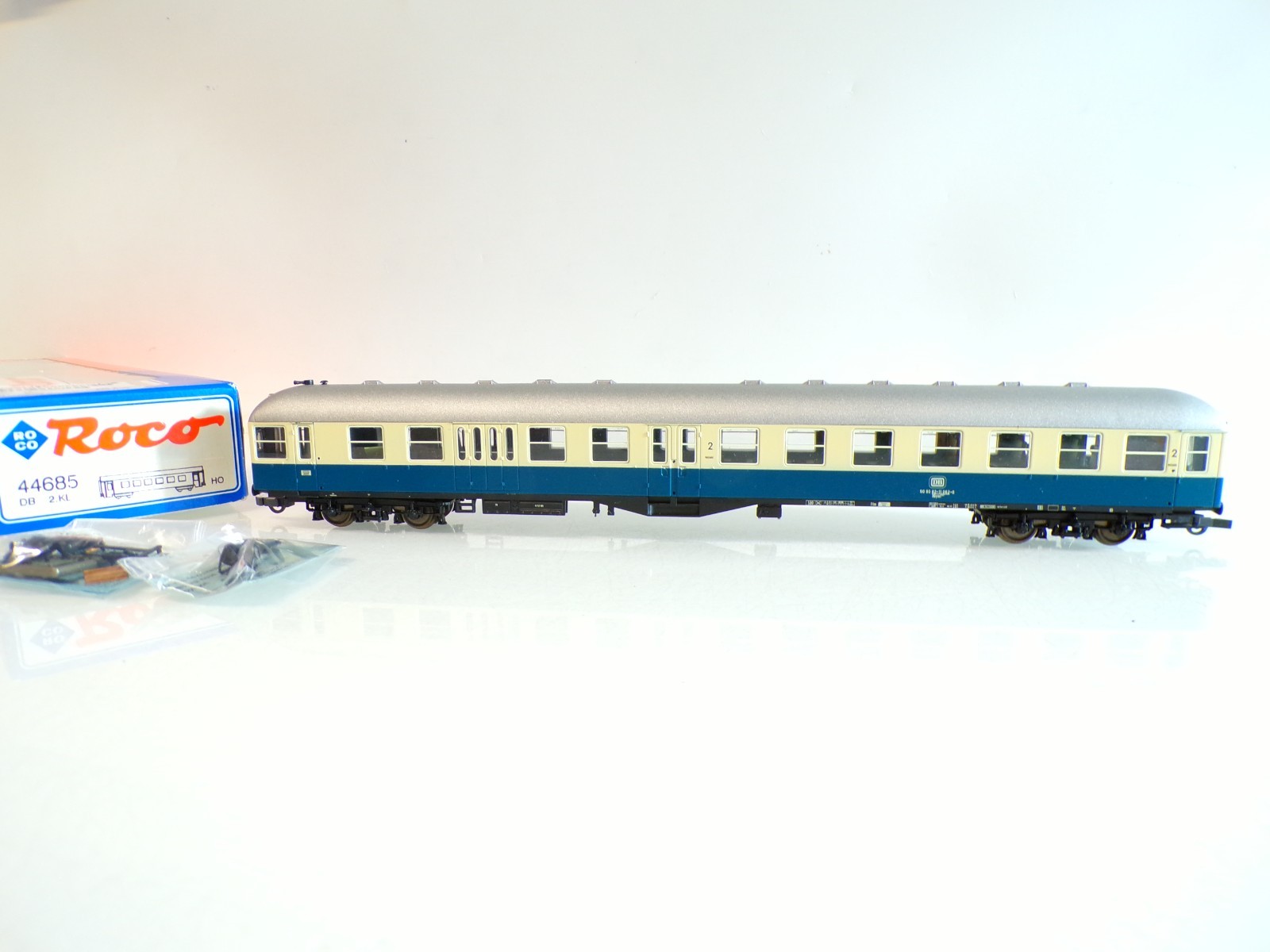 Roco H0 44685 Steuerwagen Mitteleinstieg 2.Kl./Gepäckabt. der DB in OVP BH1284