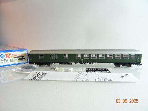 Roco H0 44755 Personenwagen 2.Kl./Gepäckabt. der DB in OVP BH136