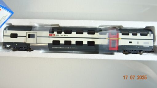 Roco H0 45466 Doppelstockwagen 1.Kl. der SBB in OVP PR9051 – Bild 3