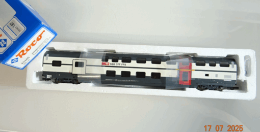 Roco H0 45466 Doppelstockwagen 1.Kl. der SBB in OVP PR9051