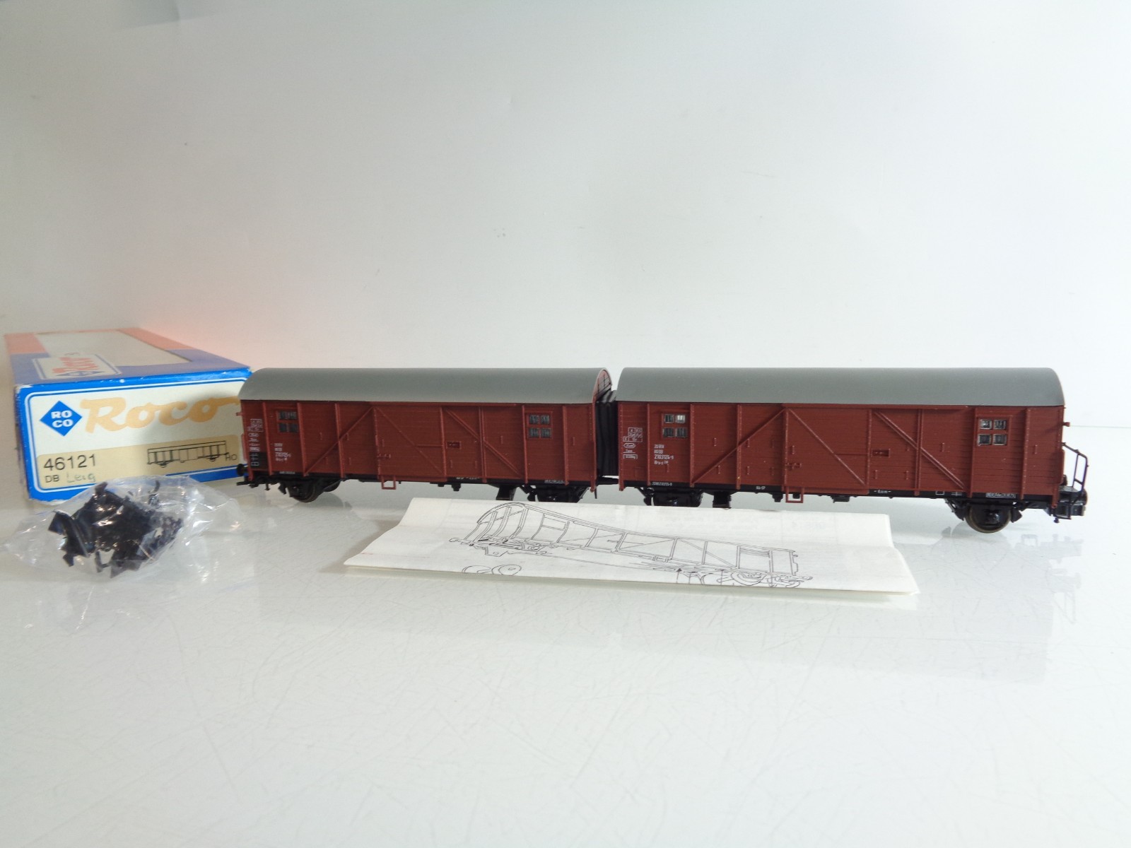 Roco H0 46121 Leig-Einheit der DB in OVP BH804