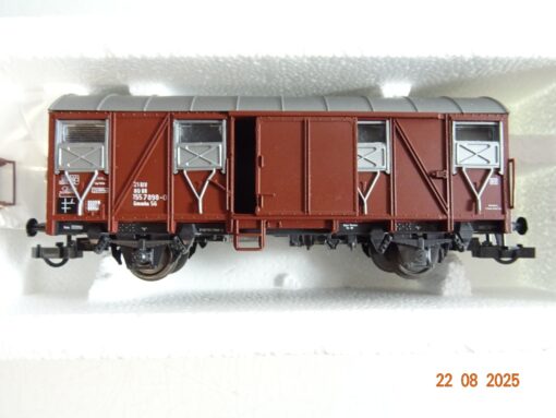 Roco H0 46266 gedeckter Güterwagen der DB in OVP PR9785 – Bild 3