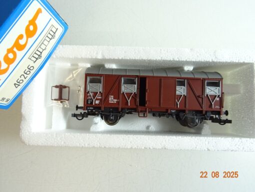 Roco H0 46266 gedeckter Güterwagen der DB in OVP PR9785