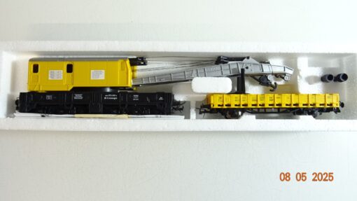 Roco H0 46331 Kran mit Schutzwagen der DB in OVP PR7502 – Bild 3