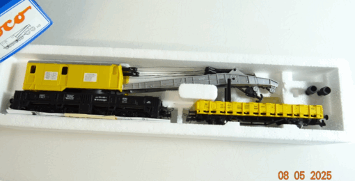 Roco H0 46331 Kran mit Schutzwagen der DB in OVP PR7502