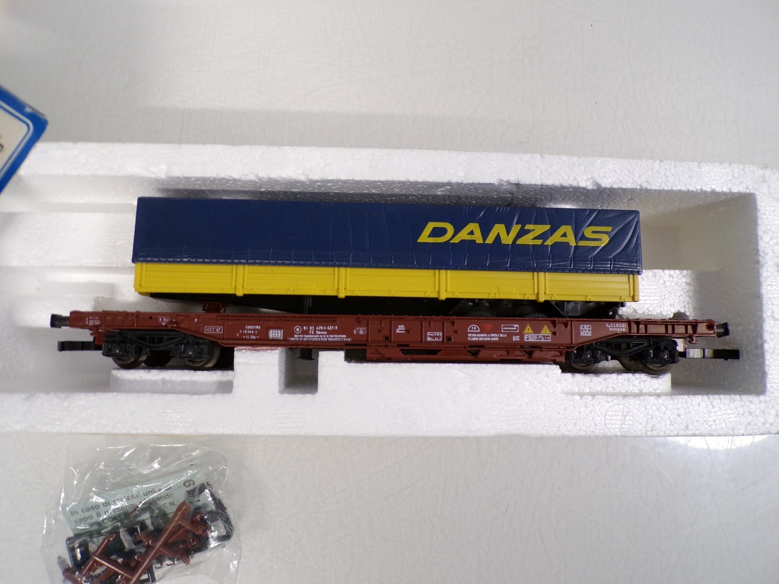 Roco H0 46352 AC Taschenwagen mit Auflieger der FS in OVP für Märklin BH1821 – Bild 3