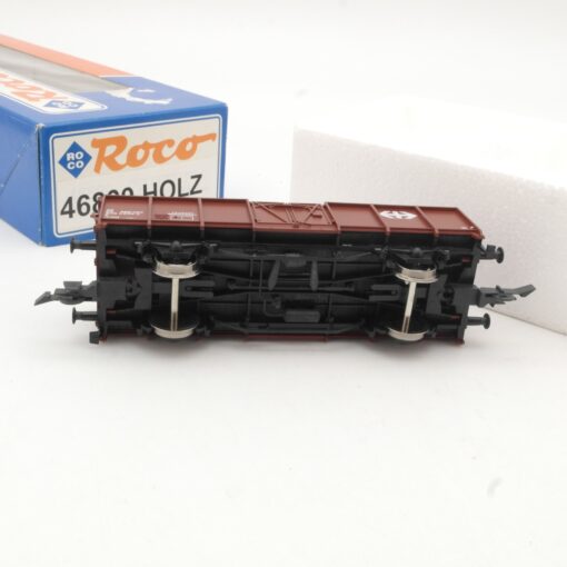 Roco H0 46899 Hochbordwagen mit Ladung Holz der SBB in OVP RR1348 – Bild 4