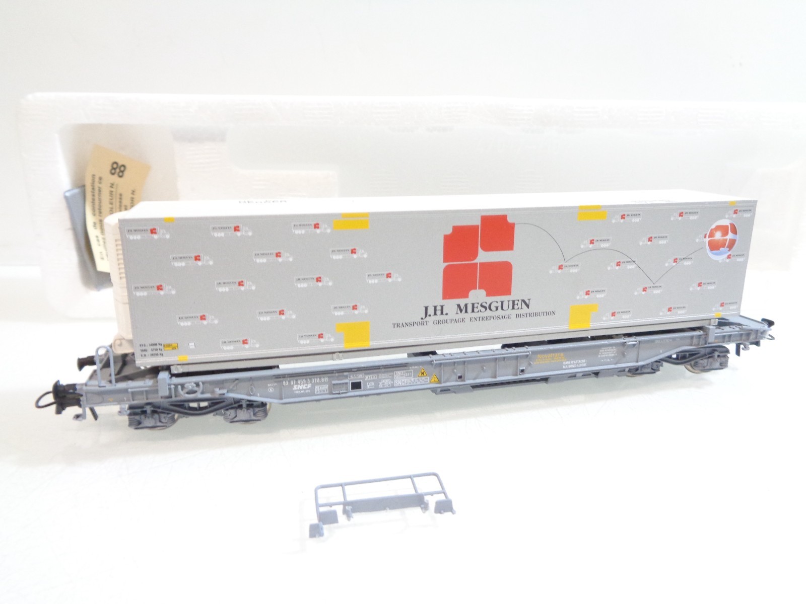 Roco H0 47118 AC Taschenwagen J.H. Mesguen, siehe Foto in OVP RR5669