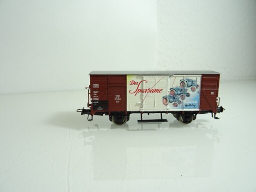 Roco H0 47283 gedeckter Güterwagen Sparsame Lanz der DB in OVP PR1946 – Bild 3
