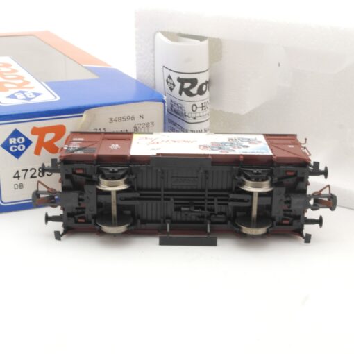 Roco H0 47283 gedeckter Güterwagen Sparsame Lanz der DB in OVP QR8468 – Bild 4