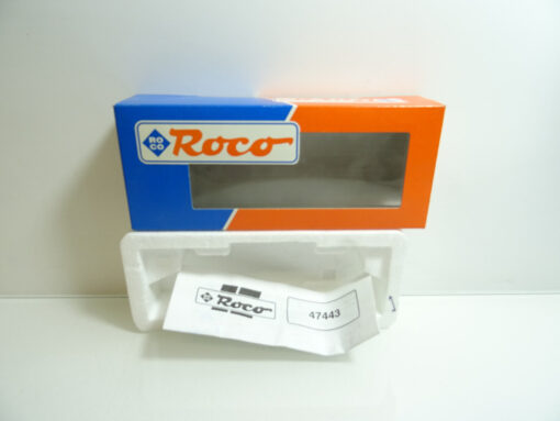Roco H0 47443 Leerverpackung Rungenwagen mit Plane der DB siehe Foto CK1243