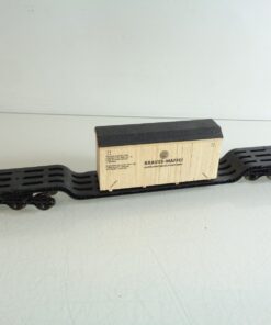 Roco H0 47740 Tiefladewagen mit Trafo Krauss Maffei der DR RR4449 o.
