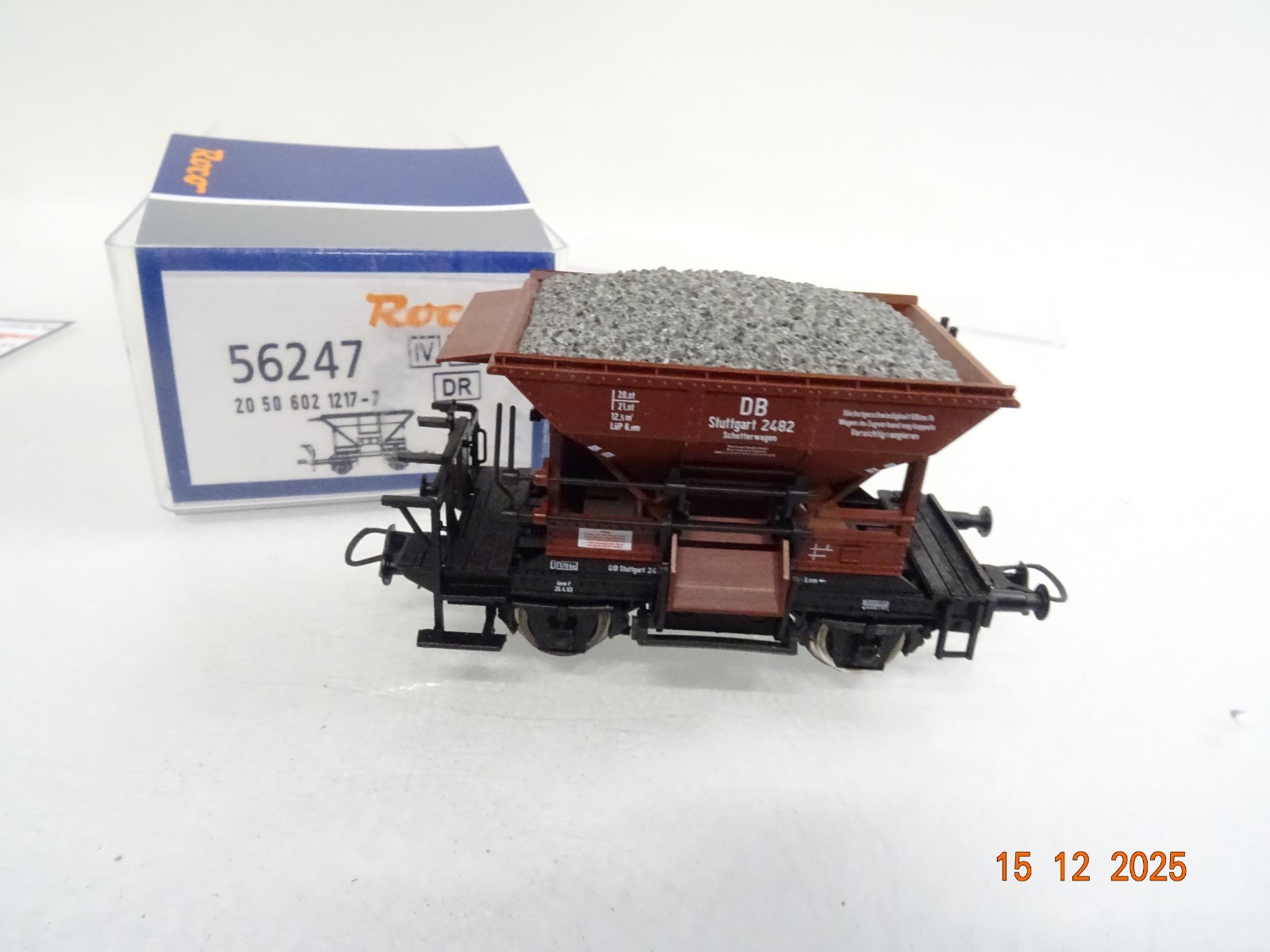 Roco H0 56247 AC Talbot Schotterwagen mit Ladung der DB in OVP RR5667