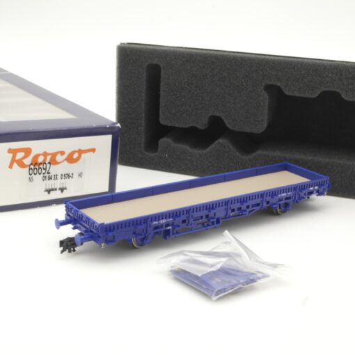 Roco H0 66692 Rugenwagen ohne Wohnwagen der NS in OVP RR1255