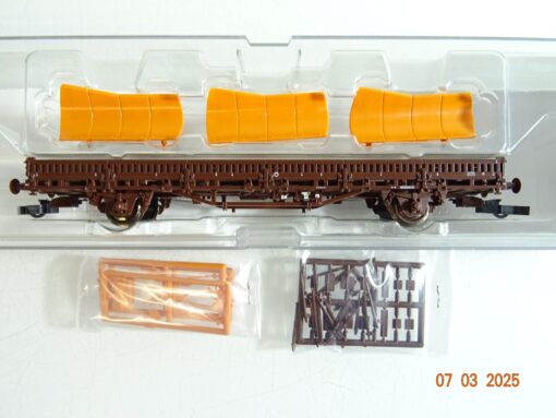 Roco H0 67487 Niederbordwagen mit Ladung der ÖBB in OVP PR6397