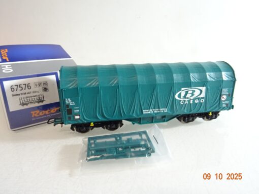 Roco H0 67576 Schiebeplanenwagen der SNCB in OVP RR3836