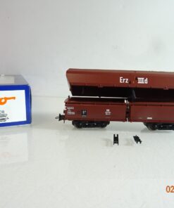 Roco H0 67709 Selbstentladewagen Erz IIId der DB in OVP BH320