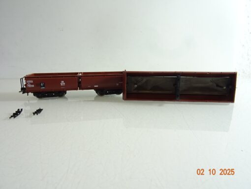 Roco H0 67709 Selbstentladewagen Erz IIId der DB in OVP BH320 – Bild 4
