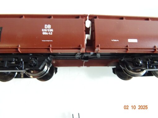 Roco H0 67709 Selbstentladewagen Erz IIId der DB in OVP BH320 – Bild 6