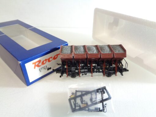 Roco H0 67723 Muldenkippwagen mit Ladung der DB in OVP RR4034 – Bild 3