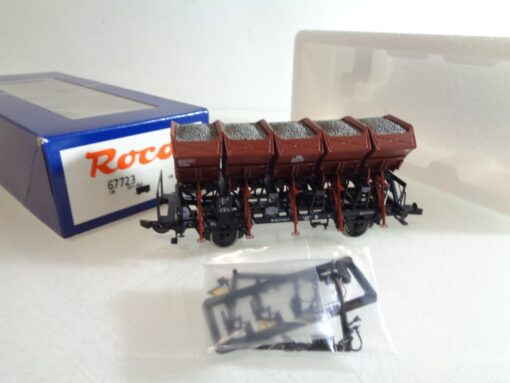 Roco H0 67723 Muldenkippwagen mit Ladung der DB in OVP RR4034