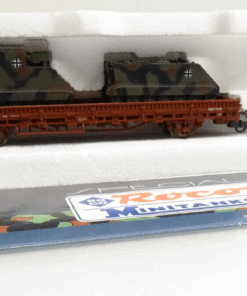 Roco H0 804 Minitanks Rungenwagen mit Panzerfahrzeugen in OVP LE5164