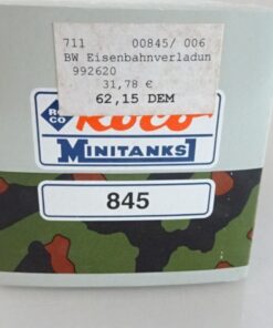 Roco H0 845 Minitanks Leerverpackung siehe Foto PK388