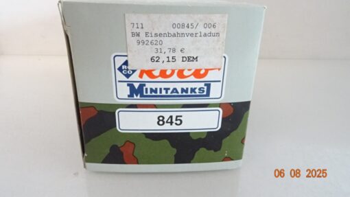 Roco H0 845 Minitanks Leerverpackung siehe Foto PK388