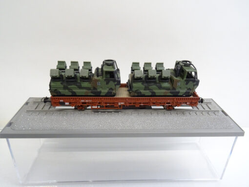 Roco H0 884 Minitank Rungenwagen mit 2 Scorpion Minenwerfer in OVP C2114 – Bild 6