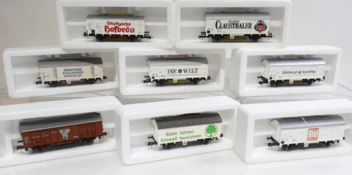 Roco H0 Güterwagen 8 Stück Top in OVP LE2068