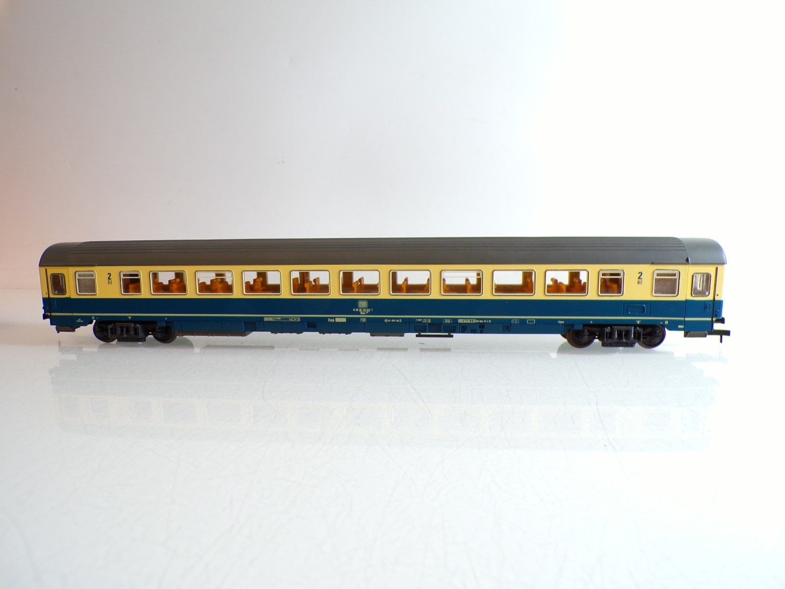 Roco H0 IC 54235A Personenwagen 2. Kl. der DB in OVP BH1343 – Bild 3