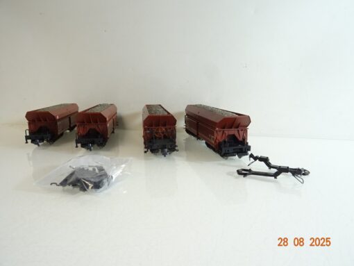 Roco H0 aus 41318 Selbstentladewagen-Set 4tlg. der DB in EVP PR9964 – Bild 8
