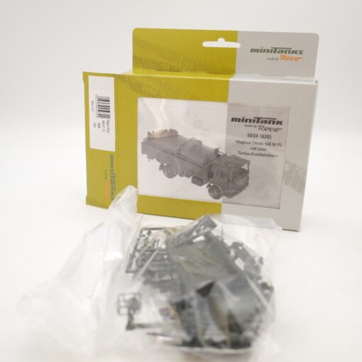 Roco Minitanks 1:87 Bausatz 5034Magirus Deutz 168 M FL neuwertig in OVP QR2742