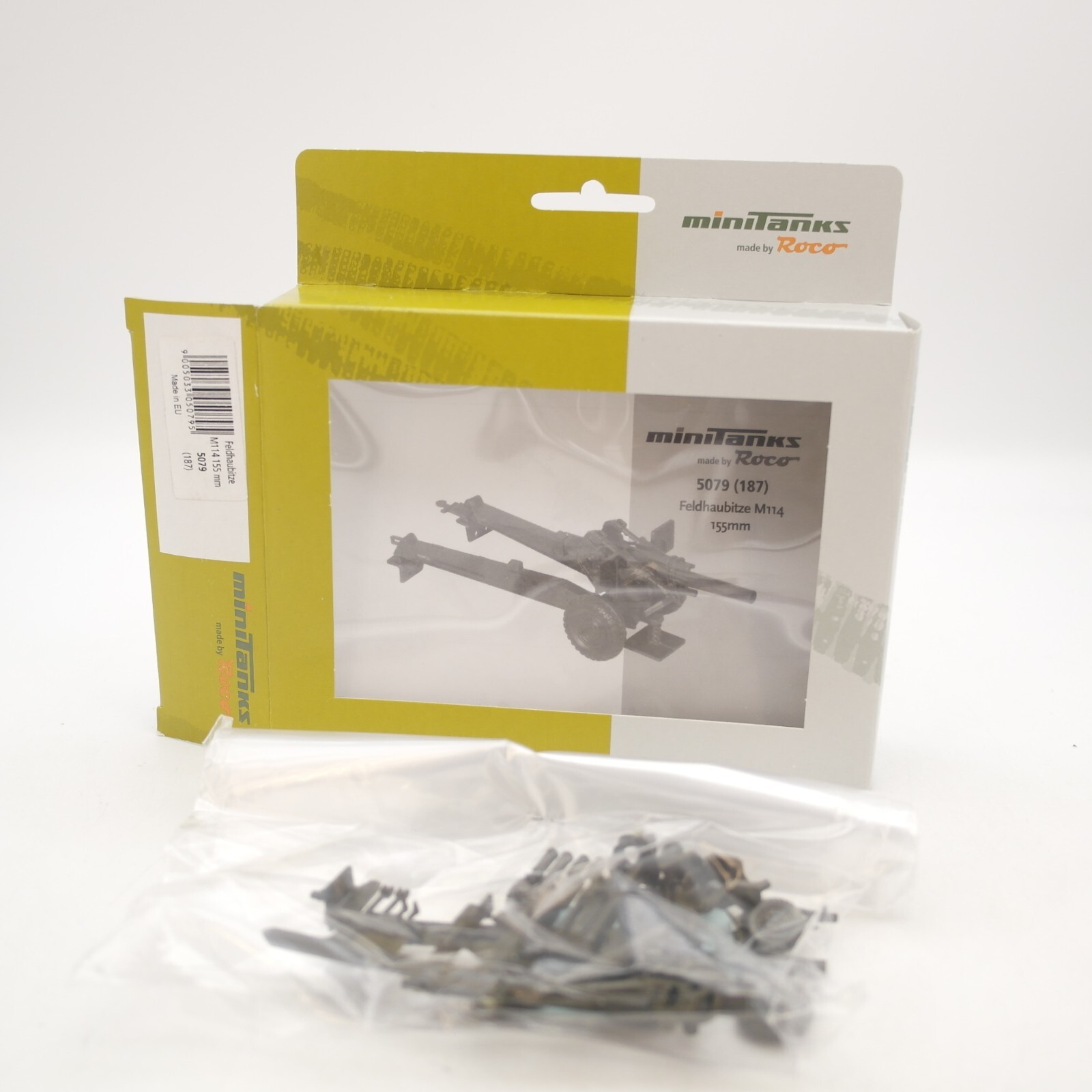 Roco Minitanks 1:87 Bausatz 5079 Feldhaubitze M114 115mm in OVP QR2747