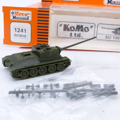 Roco Minitanks 1:87 H0 1241 Panzer SU 100/45 Ko-Mo Ltd. Militär in OVP EX7667 – Bild 3