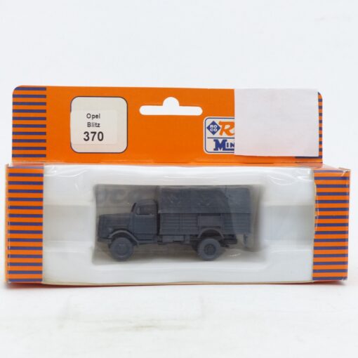 Roco Minitanks 1:87 H0 370 Opel Blitz A Pritsche Militär in OVP EX7696 – Bild 4