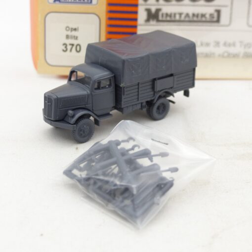 Roco Minitanks 1:87 H0 370 Opel Blitz A Pritsche Militär in OVP EX7696