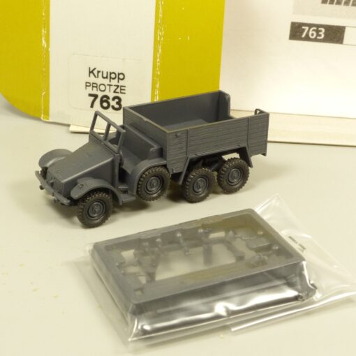 Roco Minitanks 1:87 H0 763 Krupp L2h 43/143 Protze P 412 Militär in OVP EX7796