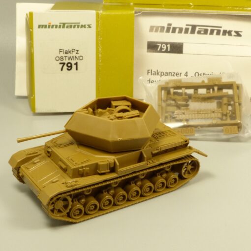 Roco Minitanks 1:87 H0 791 Flakpanzer Ostwind in OVP EX7779
