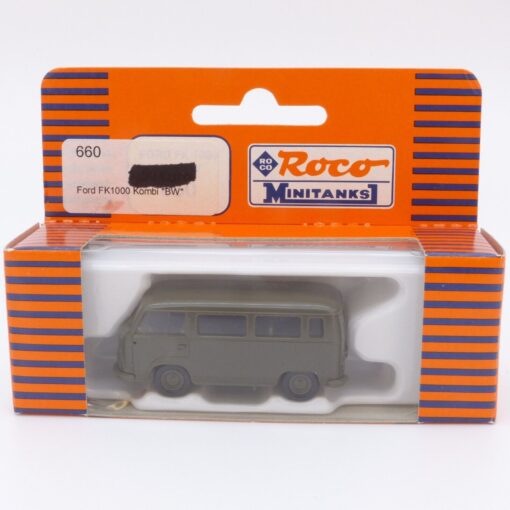 Roco Minitanks H0 1:87 Nr.: 660 Ford FK1000 Bus Bundeswehr, in OVP EX2153 – Bild 4
