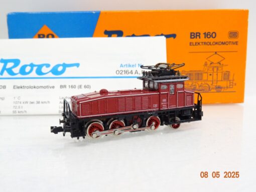 Roco N 2164A E-Lok BR 160 012-1 der DB in OVP JL596