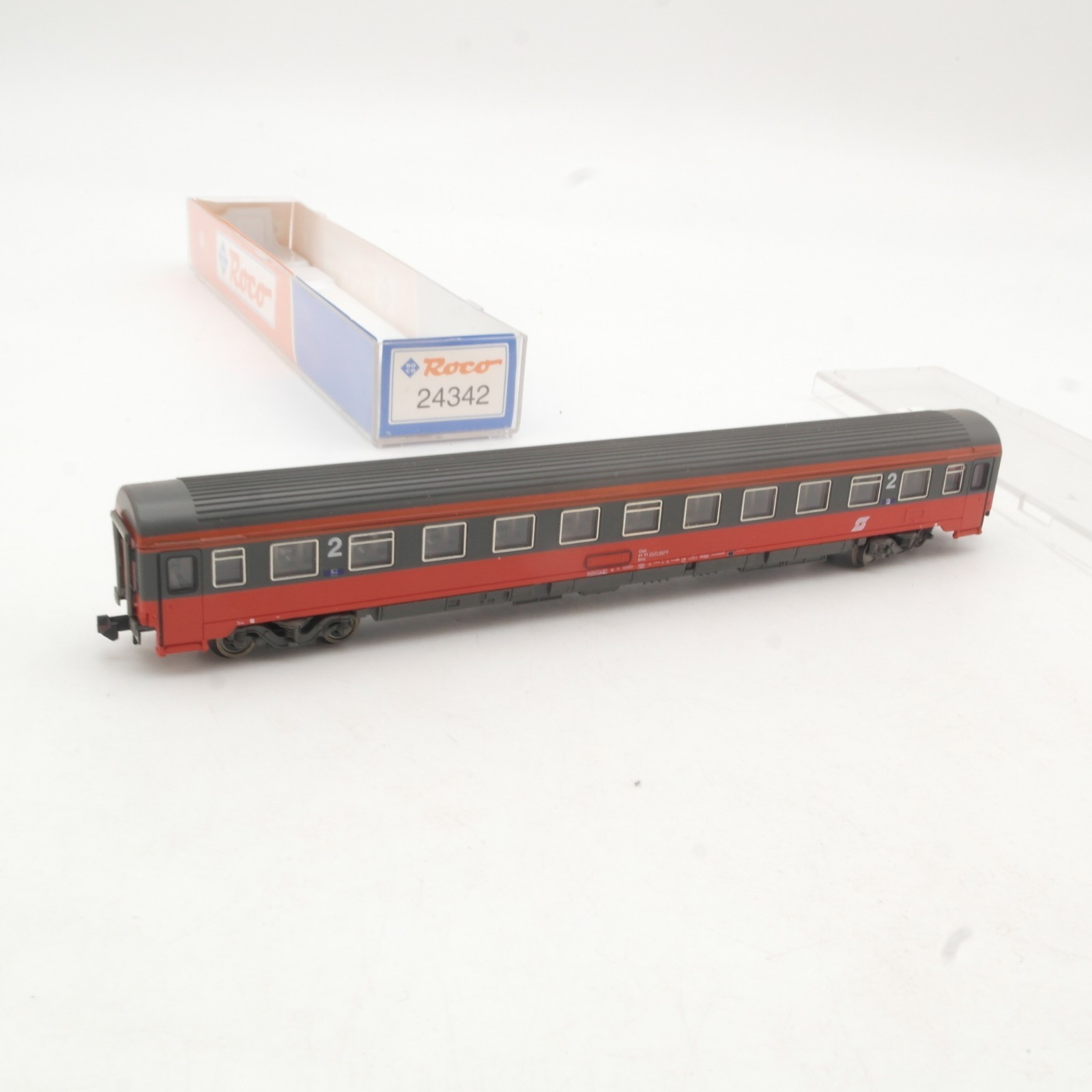 Roco N 24342 Personenwagen Eurofima 2.Klasse der ÖBB in OVP RR5746