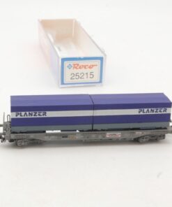 Roco N 25215 Einheitstaschenwagen Planzer in OVP RR5772