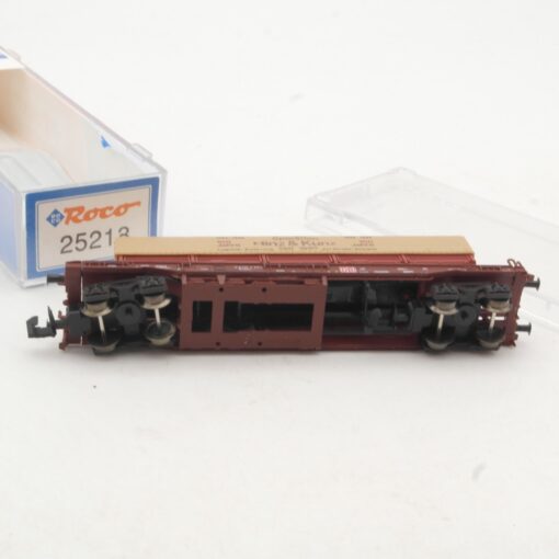 Roco N 25218 Taschenwagen Spedition Hinz & Kunz der DB in OVP RR3962 – Bild 4