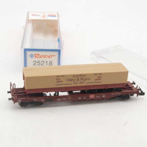 Roco N 25218 Taschenwagen Spedition Hinz & Kunz der DB in OVP RR3962