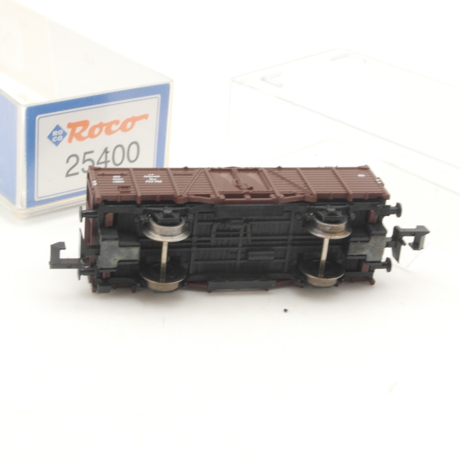 Roco N 25400 Hochbordwagen mit Ladung der ÖBB in OVP RR5381 – Bild 4