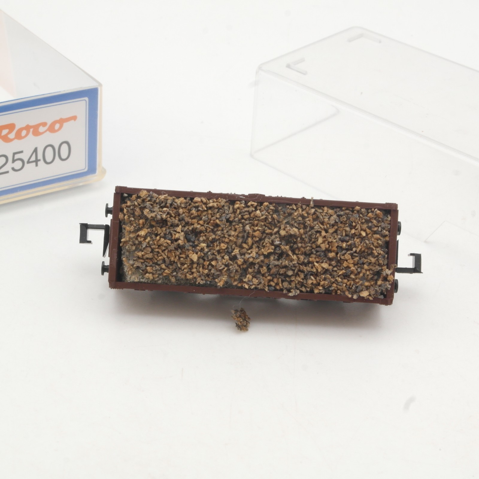 Roco N 25400 Hochbordwagen mit Ladung der ÖBB in OVP RR5382 – Bild 4