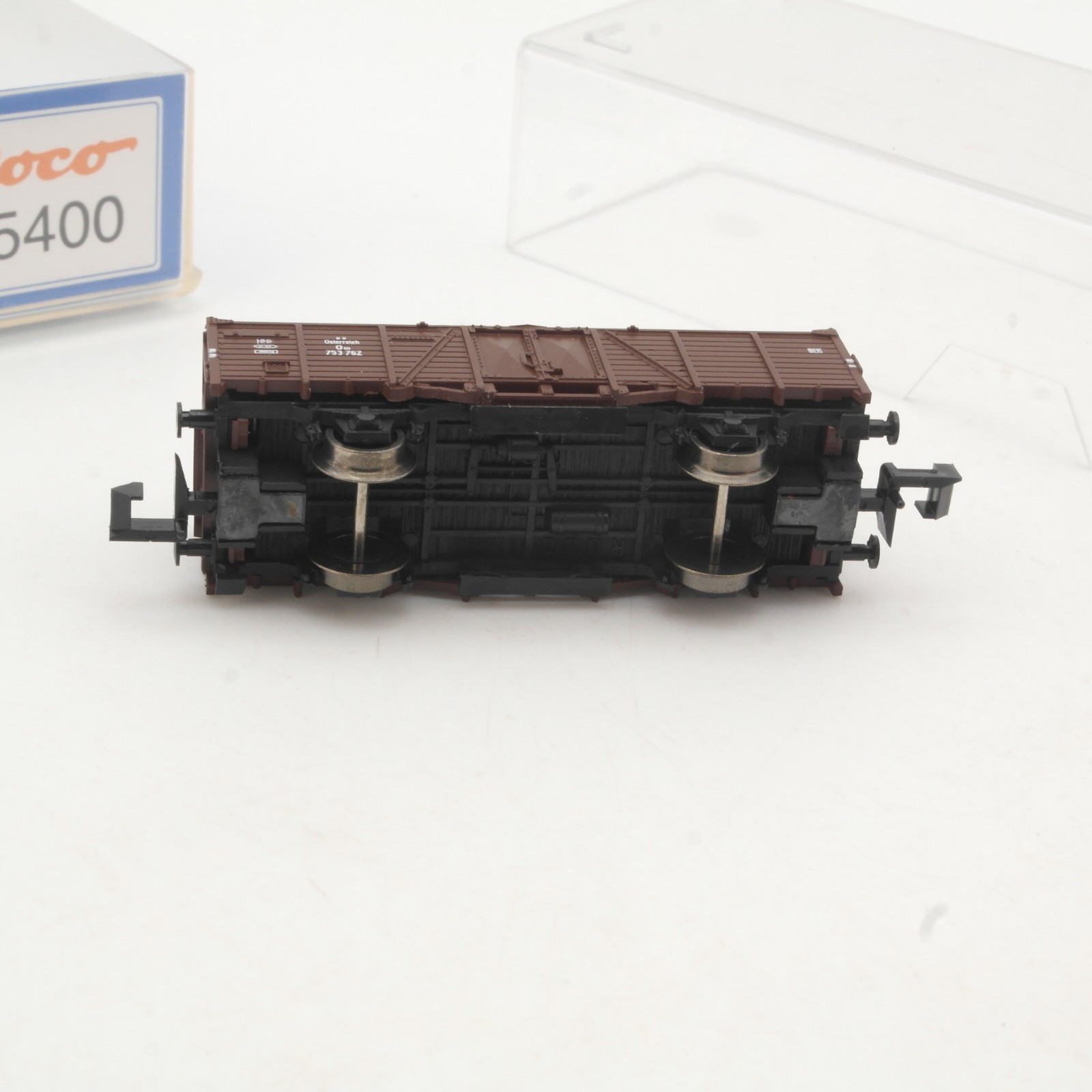 Roco N 25400 Hochbordwagen mit Ladung der ÖBB in OVP RR5382 – Bild 5
